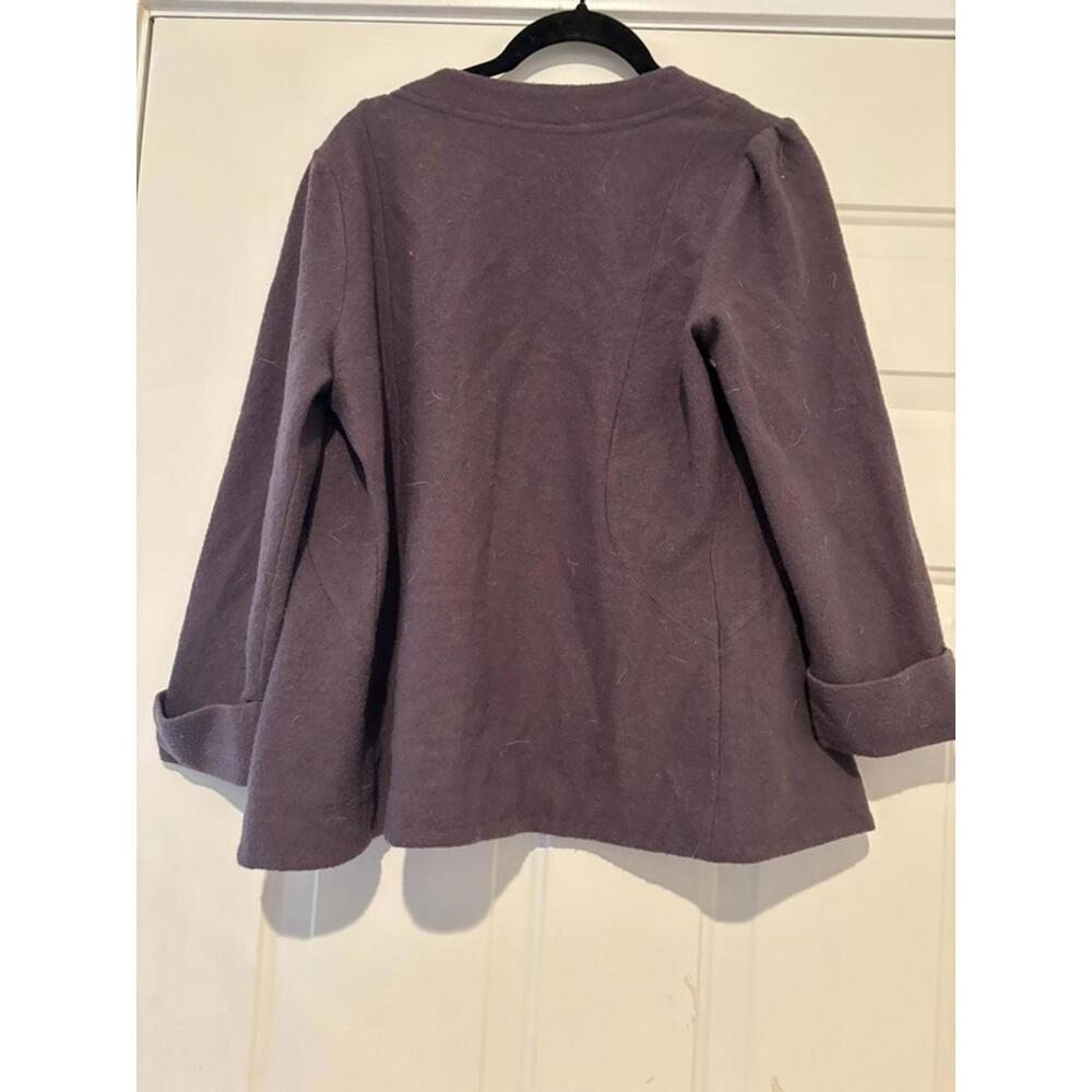 Women's brown Anthropologie HWR sz M cardigan sweater #1215 - Picture 2 of 2